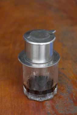 Vietnam kahve hazırlama