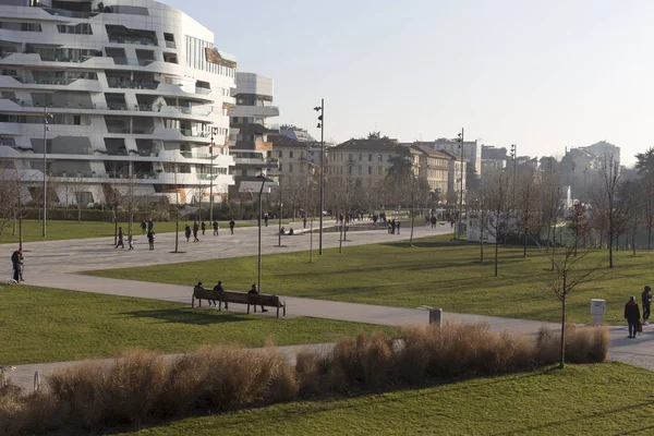 New CityLife district in Milan — Stock Photo, Image