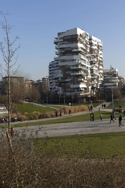 New CityLife district in Milan — Stock Photo, Image