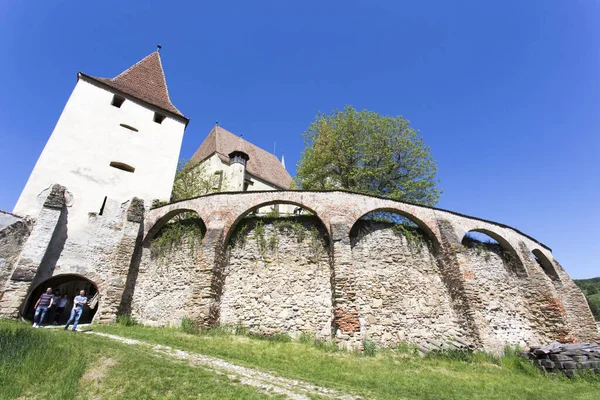 Biertan Romênia Abril 2018 Biertan Town Transylvania — Fotografia de Stock