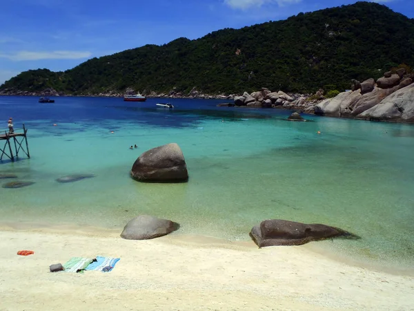 Koh Tao Thailand April 2013 Blick Auf Das Tropische Paradies — Stockfoto