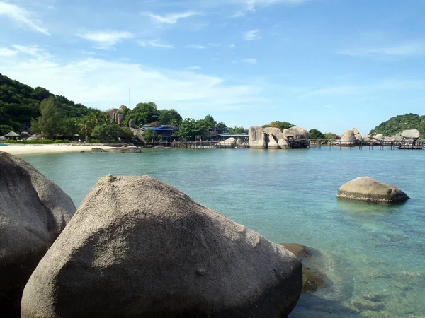 Koh Tao Tailandia Abril 2013 Vista Paraíso Tropical Isla Koh —  Fotos de Stock