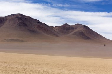 Bolivya 'daki Salvador Dali Vadisi manzarası