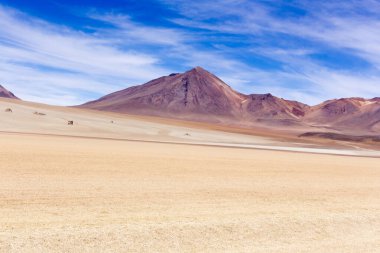 Bolivya 'daki Salvador Dali Vadisi manzarası