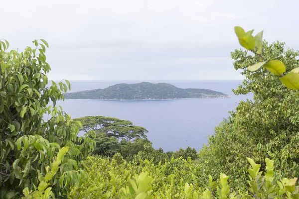 Vista Panorâmica Das Ilhas Seychelles Seychelles — Fotografia de Stock