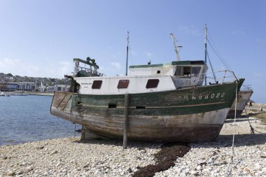 Camaret Sur Mer, Fransa - 19 Ağustos 2016: Camaret Sur Mer, Brittany, Fransa 