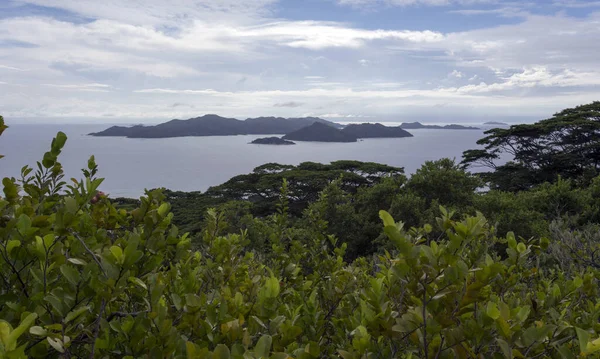 Вид Сейшельские Острова Вершины Холма — стоковое фото