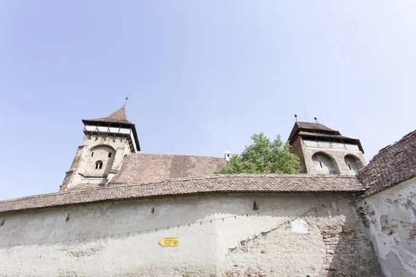 Biertan Romania May 2018 Saxon Village Architecture Romania — 图库照片