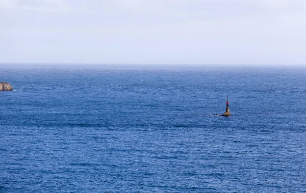 Ouessant Francja Sierpnia 2016 Latarnia Morska Wyspie Ouessant — Zdjęcie stockowe