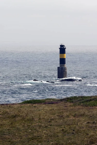 Ouessant Francie Srpna 2016 Maják Ostrově Ouessant — Stock fotografie