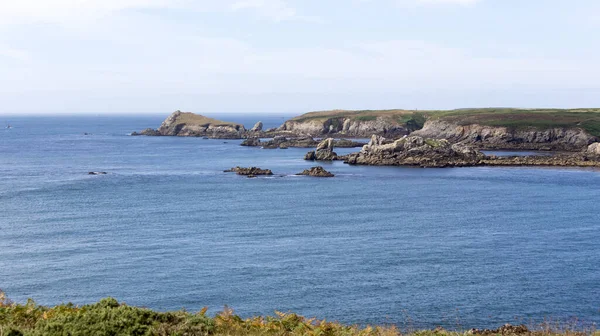 Costa Isla Ouessant Vista Durante Verano Francia —  Fotos de Stock