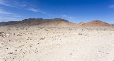 İskelet sahilinde bir manzara, Namibya