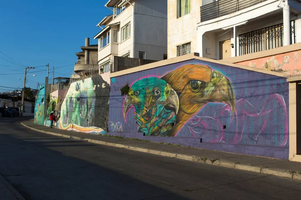 Valparaiso Chile August 2019 Street View Beautiful Town — Stock Photo, Image