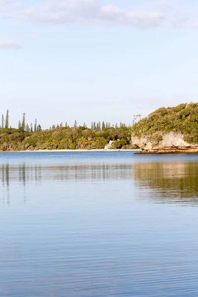 Vertikal Havsutsikt Över Ile Des Pins Nya Kaledonien — Stockfoto