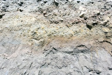 Endonezya 'da çekilen sülfür tabanlı taş zemin resmi