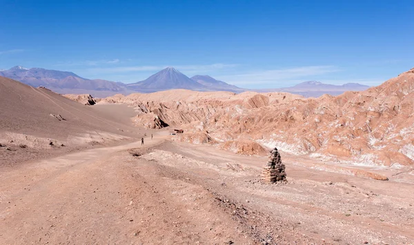 San Pedro Atacama Chili Augustus 2019 Toeristen Die Maanvallei San — Stockfoto