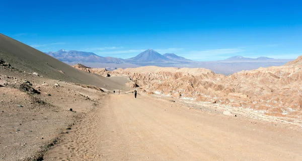 San Pedro Atacama Chile August 2019 Touristen Besuchen Das Mondatal — Stockfoto