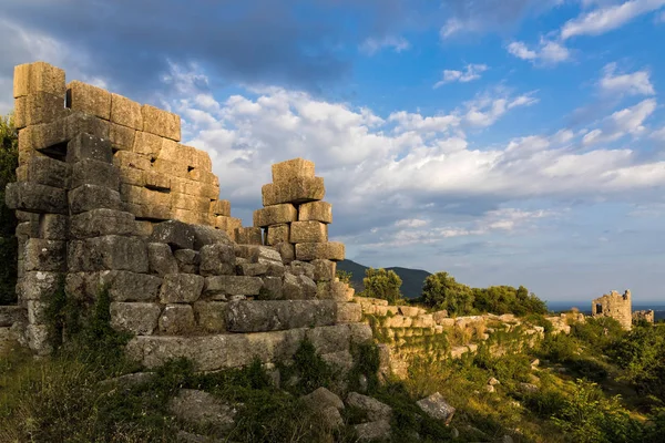 Sitio arqueológico en Grecia — Foto de Stock