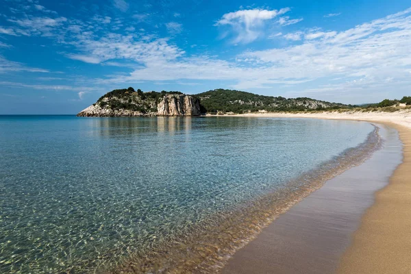 Plaża w Grecji — Zdjęcie stockowe