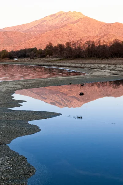 Jezero v Řecku — Stock fotografie