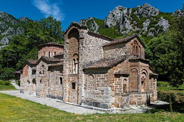 Storica Chiesa Pietra Panagìa Nel Villaggio Pyli Tessaglia Grecia — Foto Stock