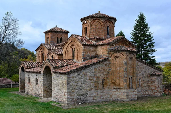 Vue Église Byzantine Saint Georges Dans Village Omorfoklissia Près Kastoria — Photo