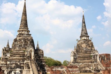 Wat İfadesi Ayutthaya, Tayland 'ın tarihi simgesidir.