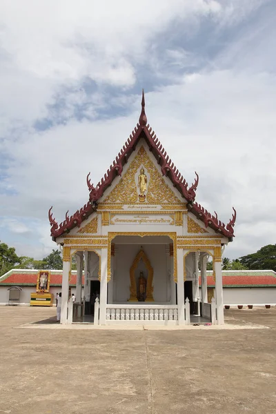 Surat Thani Thailand July 2014 Beautiful Church Wat Phra Borommathat — Zdjęcie stockowe