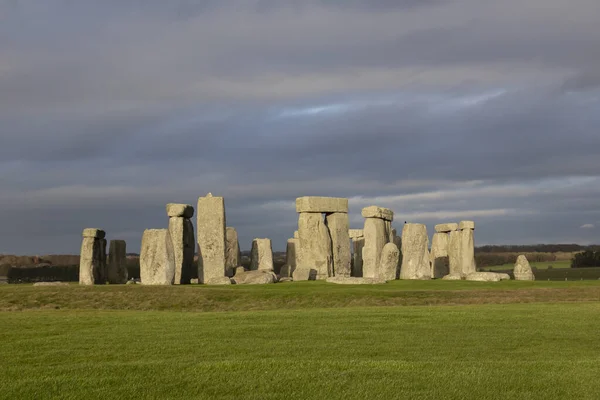 Stones Stonehenge Famous Landmark Nature Beautiful Wiltshire England Unesco World — Stock Photo, Image