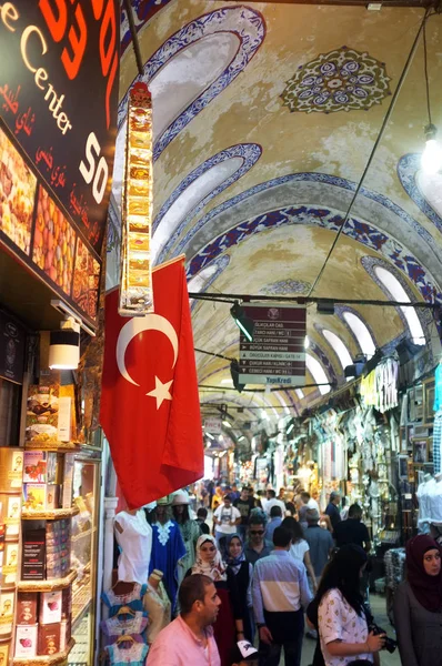 Grand Bazaar, Kapali Carsi, Sultanahmet, Istanbul, Turkey — Stock Photo, Image