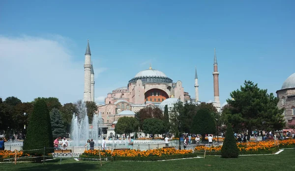 Mesquita hagia sophia em istanbul — Fotografia de Stock