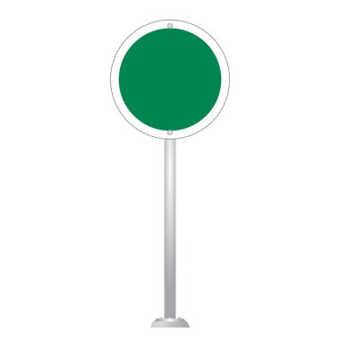 Boş yol tabela vektör