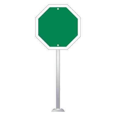 Boş yol tabela vektör