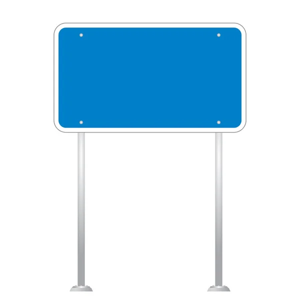 Tom Road Sign styrelsen vektor — Stock vektor