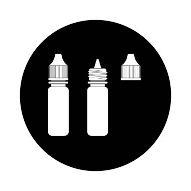 Göz damla simge vektör