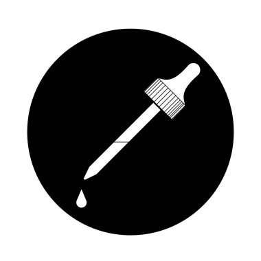 Göz damla simge vektör