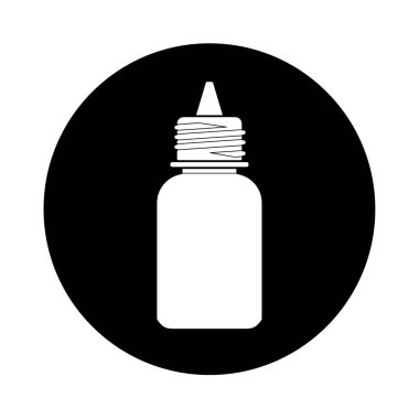 Göz damla simge vektör