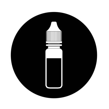 Göz damla simge vektör