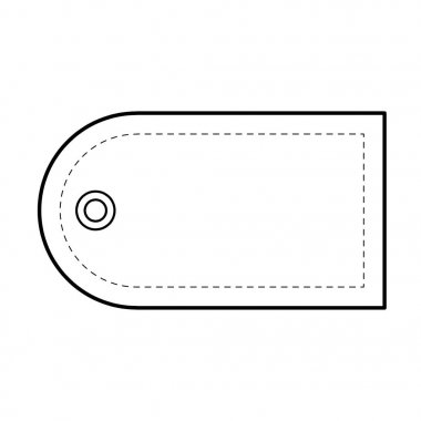 Beyaz arka plan üzerinde etiketleri illüstrasyon vektör