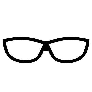 Gözlük ve güneş gözlüğü vektör