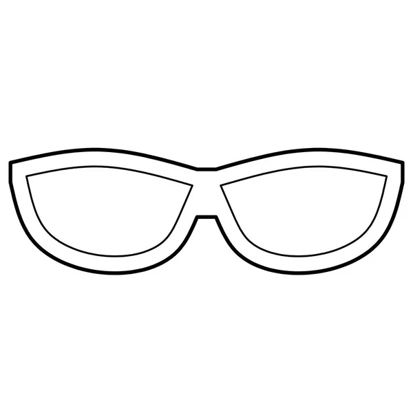 Glasses and sunglasses vector — Stock Vector