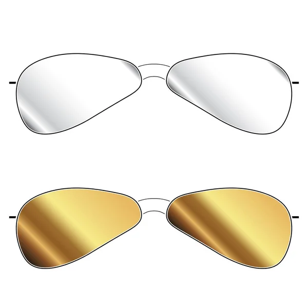 Lunettes et lunettes de soleil vecteur — Image vectorielle