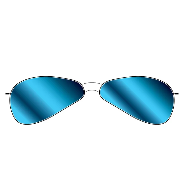 Brillen en zonnebrillen vector — Stockvector