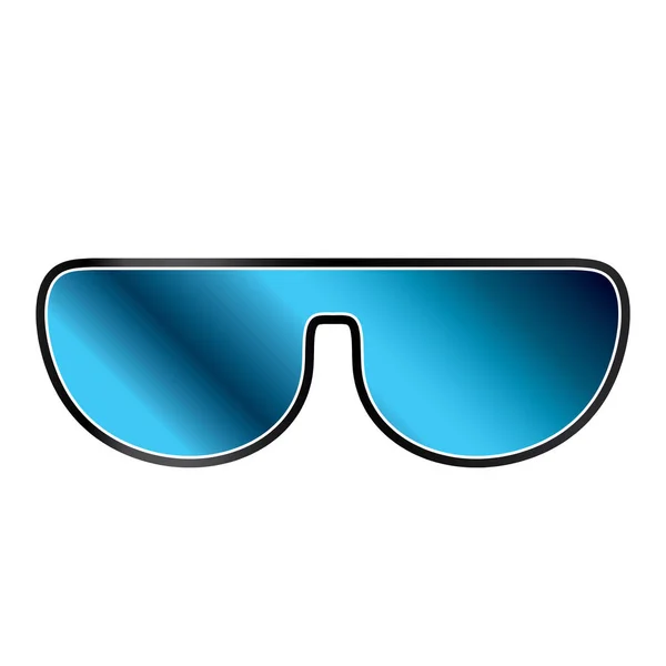 Vector de gafas y gafas de sol — Vector de stock