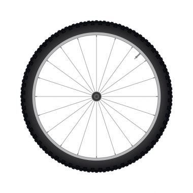 bisiklet tekerleği vektör
