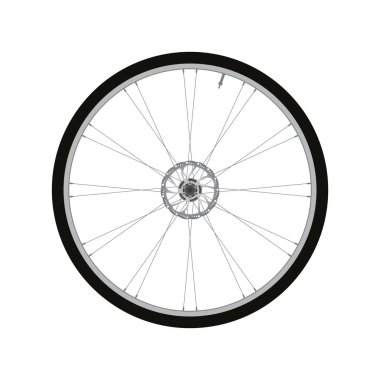 Disk fren vektör ile Bisiklet ön tekerlek