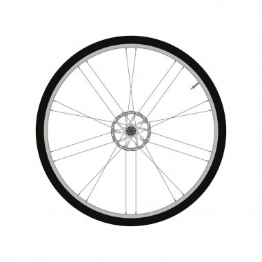 Disk fren vektör ile Bisiklet ön tekerlek