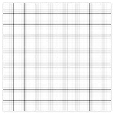 Grafik kağıdı koordinat kağıt kılavuz kare kağıt kağıt