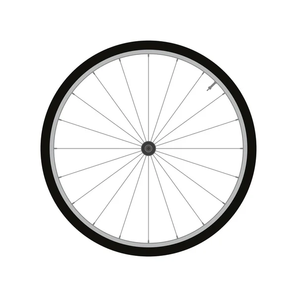 Vector rueda de bicicleta — Vector de stock