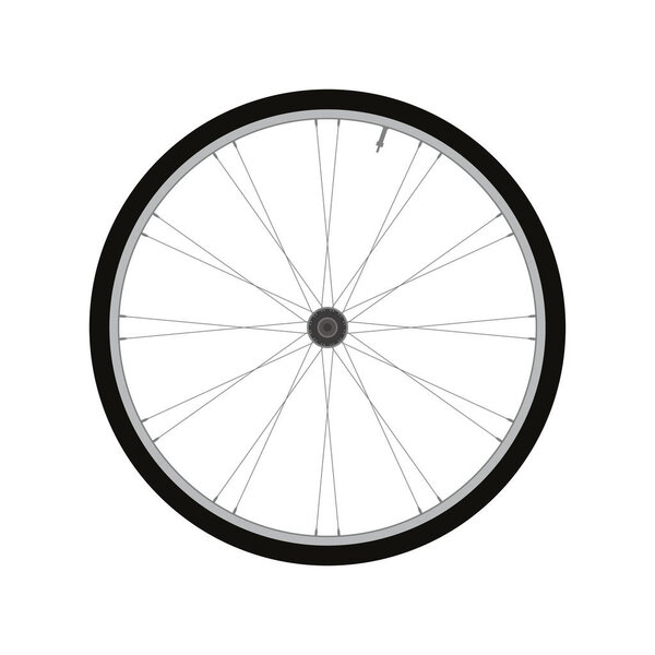 bicycle wheel vector